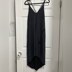 Lush Brand Grey Medium Midi Dress